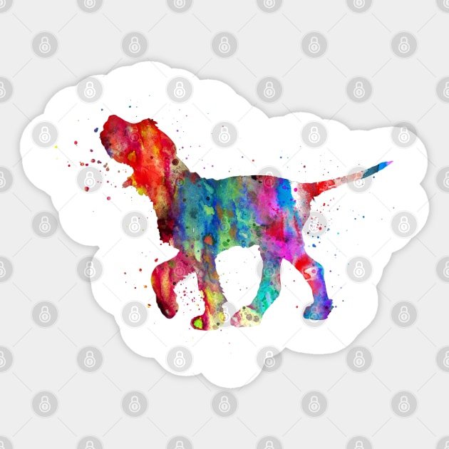 Italian Spinone Sticker by RosaliArt